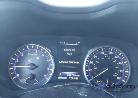 2017 Infiniti Q50 3.0T Signature Edition z USA, uszkodzony, nr VIN JN1EV7AP6HM740283